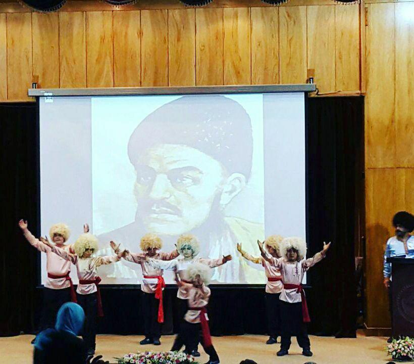 مراسم بزرگداشت مختومقلی در دانشگاه تهران 95