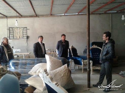 روستای عطاآباد آق قلا، پایتخت مبل ایران