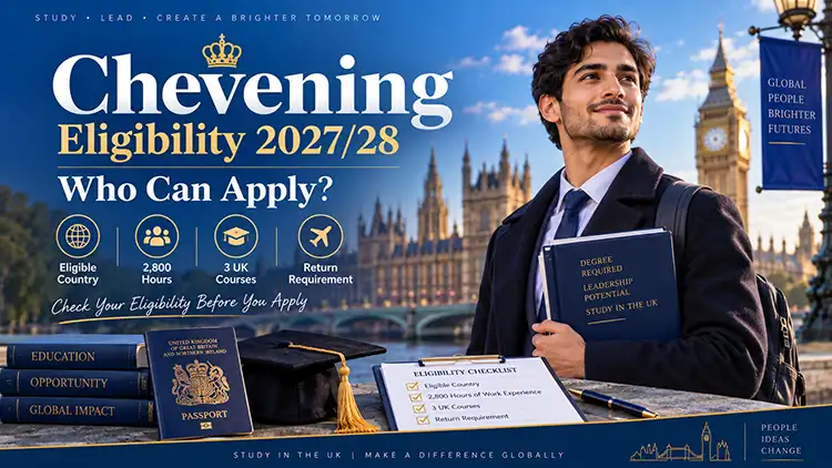 Chevening Scholarship 2027/28 eligibility requirements for international applicants