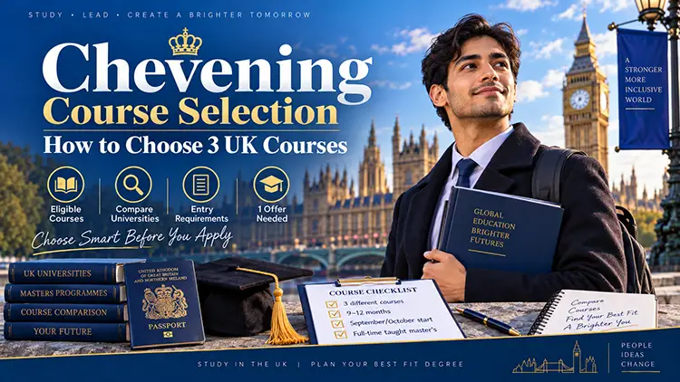How to choose Chevening courses