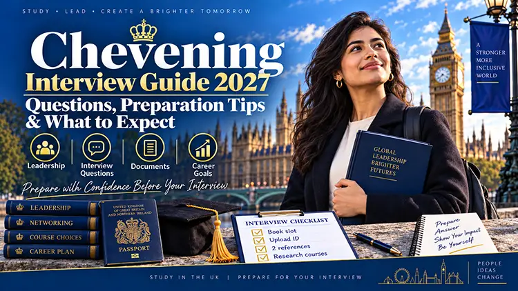 Chevening interview 2027 preparation guide for shortlisted scholarship applicants
